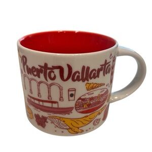 Starbucks Mexico Puerta Vallarta- 2023 “Been There Series”Ceramic Mug 14oz